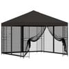 vidaXL Abri de jardin avec parois 3 x 3 m Anthracite