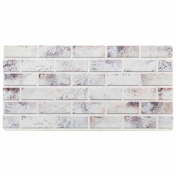 vidaXL Panneaux muraux 3D 10 pcs gris clair 100x50 cm EPS