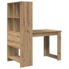 vidaXL Bureau Ch&ecirc;ne artisanal 122 x 67 x 145 cm Bois d'ing&eacute;nierie