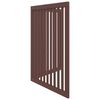 vidaXL Barri&egrave;re pour chien pliable 2 panneaux 160 cm bois de peuplier