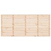 vidaXL T&ecirc;te de lit murale 206x3x91,5 cm Bois massif de pin