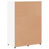vidaXL Buffets 2 pcs blanc 60x31x84 cm bois d'ing&eacute;nierie