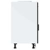 vidaXL Armoire de cuisine Porto noir bois d'ing&eacute;nierie