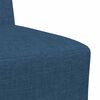 vidaXL Unit&eacute; de Sofa Modulaire Sans Accoudoirs 3 pcs Bleu