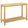 vidaXL Table console de jardin 110x40x75 cm Bois d'acacia solide