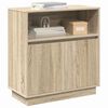 vidaXL Buffet LED Chêne Sonoma 71 x 34,5 x 75 cm Bois d'ingénierie