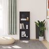 vidaXL Biblioth&egrave;que &agrave; 3 niveaux gris 40x24x109 cm bois d'ing&eacute;nierie
