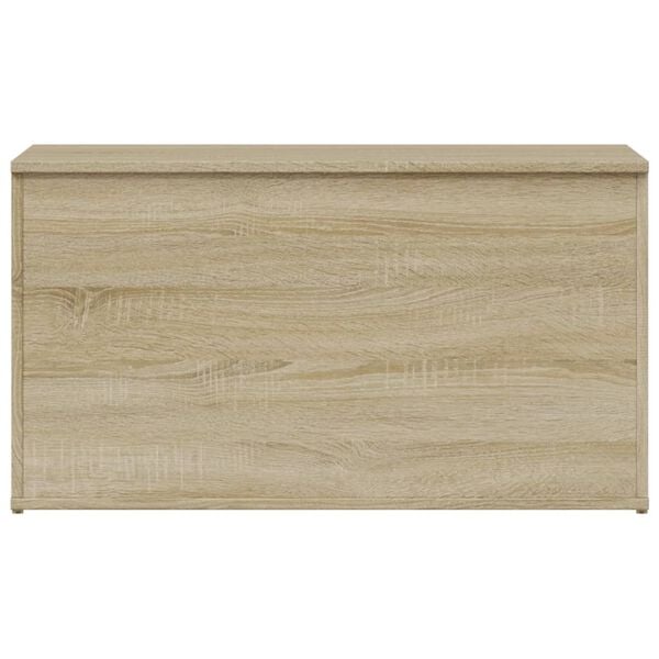 vidaXL Coffre de rangement Chêne sonoma 84x42x46 cm Bois d'ingénierie
