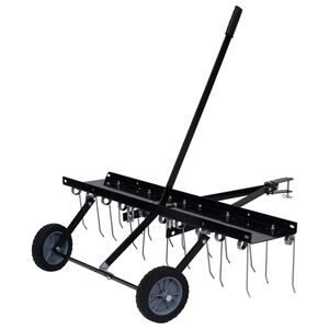 vidaXL Scarificateur pour tondeuse autoport&eacute;e 100 cm