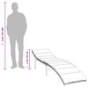 vidaXL Chaises longues lot de 2 avec table marron r&eacute;sine tress&eacute;e