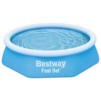 Bestway Tapis de sol pour piscine Flowclear 274x274 cm