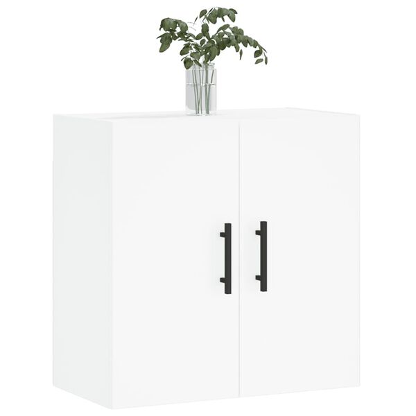 vidaXL Armoire murale blanc 60x31x60 cm bois d'ing&eacute;nierie