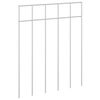 vidaXL Panneau de cl&ocirc;ture de jardin 24 pc 25 x 30 cm Acier galvanis&eacute;