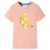 T-shirt pour enfants orange clair 116