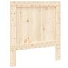 vidaXL T&ecirc;te de lit 100x104 cm bois massif de pin
