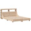 vidaXL Cadre de lit sans matelas 135x190 cm bois de pin massif