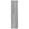 vidaXL Garde-robe sonoma gris 80x50x200 cm bois d'ing&eacute;nierie