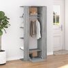 vidaXL Armoires de couloir 2 pcs sonoma gris Bois d'ing&eacute;nierie