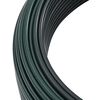 vidaXL Fil de cl&ocirc;ture Vert 80 m PVC
