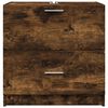 vidaXL Meuble d'&eacute;vier ch&ecirc;ne fum&eacute; 59x37x59 cm bois d'ing&eacute;nierie