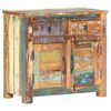 vidaXL Buffet 70x35x65 cm Bois de r&eacute;cup&eacute;ration massif
