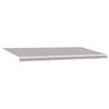 vidaXL Auvent R&eacute;tractable Gris clair 600 &times; 350 cm Polyester et m&eacute;tal