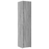 vidaXL Buffet haut sonoma gris 40x42,5x185 cm bois d'ing&eacute;nierie