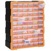vidaXL Organisateur multi-tiroirs avec 60 tiroirs 38x16x47,5 cm