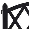 vidaXL Bordures de pelouse 17 pcs Noir 10 m PP
