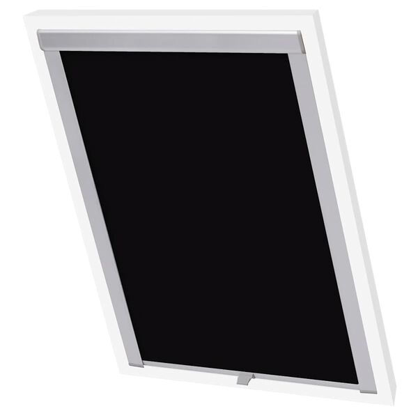 vidaXL Store occultant roulant Noir FK06