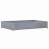 vidaXL Jardini&egrave;re gris 120x80 cm bois massif de pin