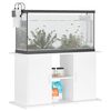 vidaXL Support pour aquarium blanc 101x41x58 cm bois d'ing&eacute;nierie