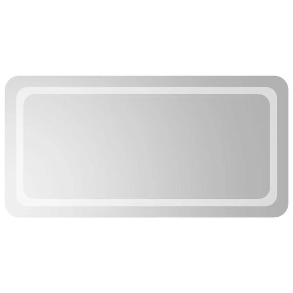 vidaXL Miroir de salle de bain &agrave; LED 100x50 cm