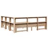 vidaXL Lit biblioth&egrave;que sans matelas 180x200 cm bois massif de pin