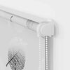 vidaXL Store enrouleur de douche avec cassette largeur du tissu 106 cm