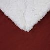 vidaXL Jet&eacute; Rouge Bordeaux 220 x 240 cm Toison