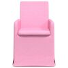 vidaXL Chaises de salle &agrave; manger 2 pcs Rose 57 x 67 x 95 cm tissu