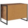 vidaXL Cabinet &agrave; chaussures avec stockage Bois Ancien 60 x 35 x 44 cm