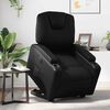 vidaXL Fauteuil inclinable &eacute;lectrique noir similicuir