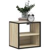vidaXL Table de chevet murale ch&ecirc;ne sonoma 40x31x39,5 cm