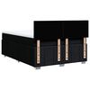 vidaXL Sommier &agrave; lattes de lit avec matelas Noir 140x200 cm Tissu