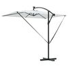 vidaXL Parasol Sable 294 x 200 x 270 cm Polyester et Aluminium
