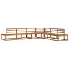 vidaXL Ensemble de canap&eacute;s d'ext&eacute;rieur 6 Pi&egrave;ce Naturel