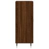 vidaXL Buffet Ch&ecirc;ne marron 34,5x34x90 cm Bois d'ing&eacute;nierie