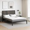 vidaXL Surmatelas Blanc 70 x 200 x 3.5 cm Tissu Jacquard