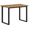 vidaXL Table &agrave; manger 110x55x75 cm bois de manguier massif