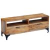 vidaXL Meuble TV bois de manguier 120x35x45 cm