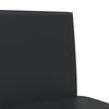 vidaXL Chaises de bar lot de 2 bois massif d'h&eacute;v&eacute;a et similicuir