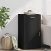 vidaXL Buffet noir 50x42,5x93 cm bois d'ing&eacute;nierie