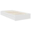vidaXL Lit de Rangement Gris Sonoma 100 x 200 cm Bois d'ing&eacute;nierie